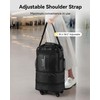 LUGGEX Collapsible Luggage with Wheels - Expandable Foldable Rolling Travel