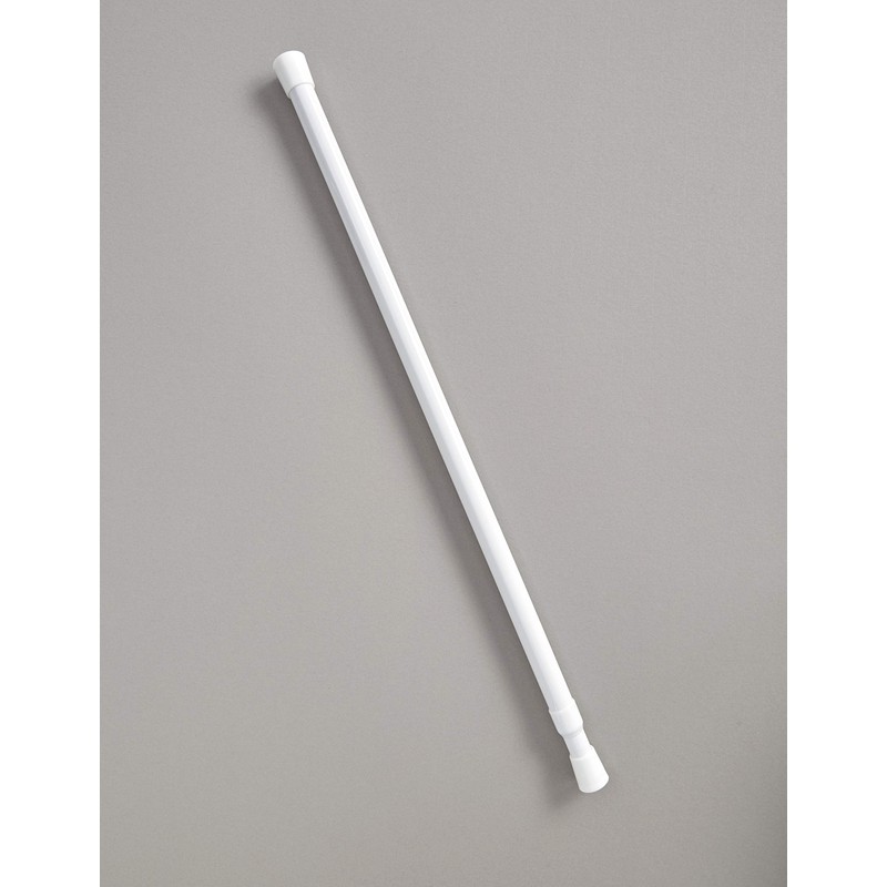 Sliding Telescopic Door Security Bar - Rubber Ends for Friction