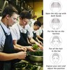 Nylon Hair Net Black 24inch, Sturdy Hair Nets Food Service,
