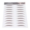 6D Eyebrow Tattoo Sticker, Professional Waterproof Eyebrow Transfer Sticker, Eyebrow