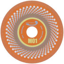 PRODIAMANT Diamond Cutting Disc 125 mm x 22.23 mm M01 Glass Tiles Glass Mosaic Vacuum Diamond Coated