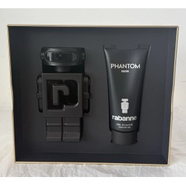 Paco Rabanne PHANTOM Parfum by Rabanne | Men's 2 Pc Gift Set: 3.4 Oz Parfum + 3.4 Shower Gel
