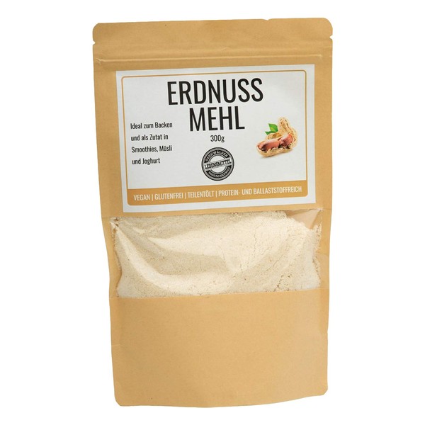 Odenwälder Lebensmittel Premium Peanut Flour - Finely Ground Peanuts Vegan