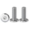 Drenky Screws M6 x 16 mm Flat Head Allen Screws