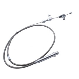 Kickdown Cable Detent Cable Transmission Throttle Cable For Chevy Trans TH350 Stainless Braided