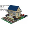 Brick City Depot Custom Brick Building 7 Train Model Instructions