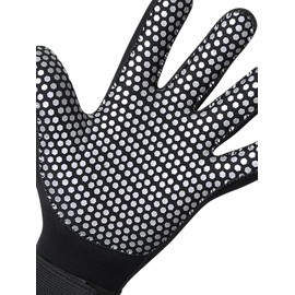 Two Bare Feet 5mm Neoprene Wetsuit Gloves Adults – Premium Thermal Protection for Surfing, Diving, Snorkelling & Watersports (Large)