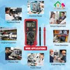 Pocket Digital Multimeter, Multifunction Battery Tester with LCD Backlight Display,