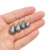 DaKuan Fishing Weights Sinkers Kit, 48pcs Drop Shot Weights and