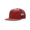 Richardson Rouge Wide Set Mesh Cap One Size Cardinal