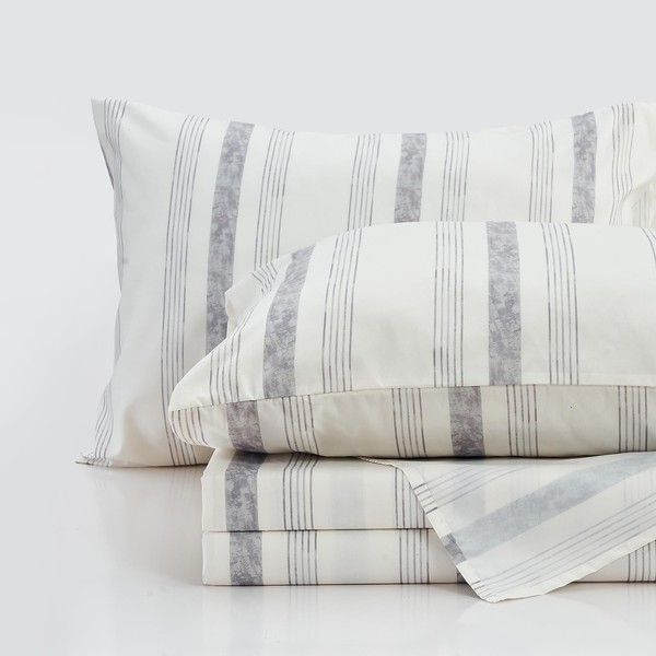 Gogreen 4PC Deep Pocket King Sheet Set Fit 14", Breathable