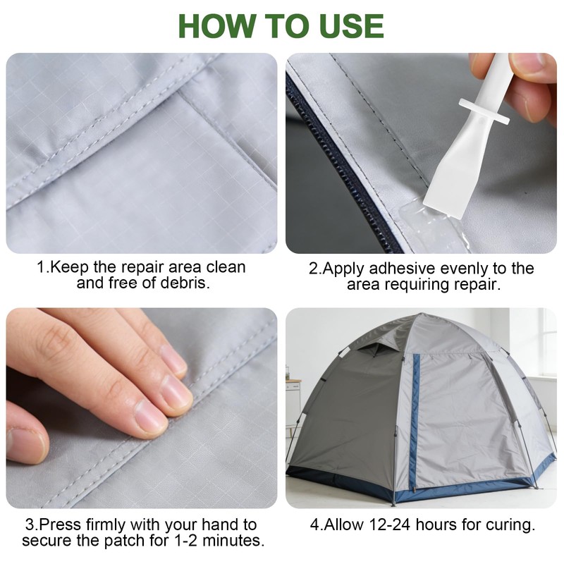 LANGXINST Tent Seam Sealer, Repair Damaged/Seam Sealer Tent Fabric, No