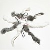 Rabbit Fur Mouse Cat Toys with Bell, Rope & Crinkle
