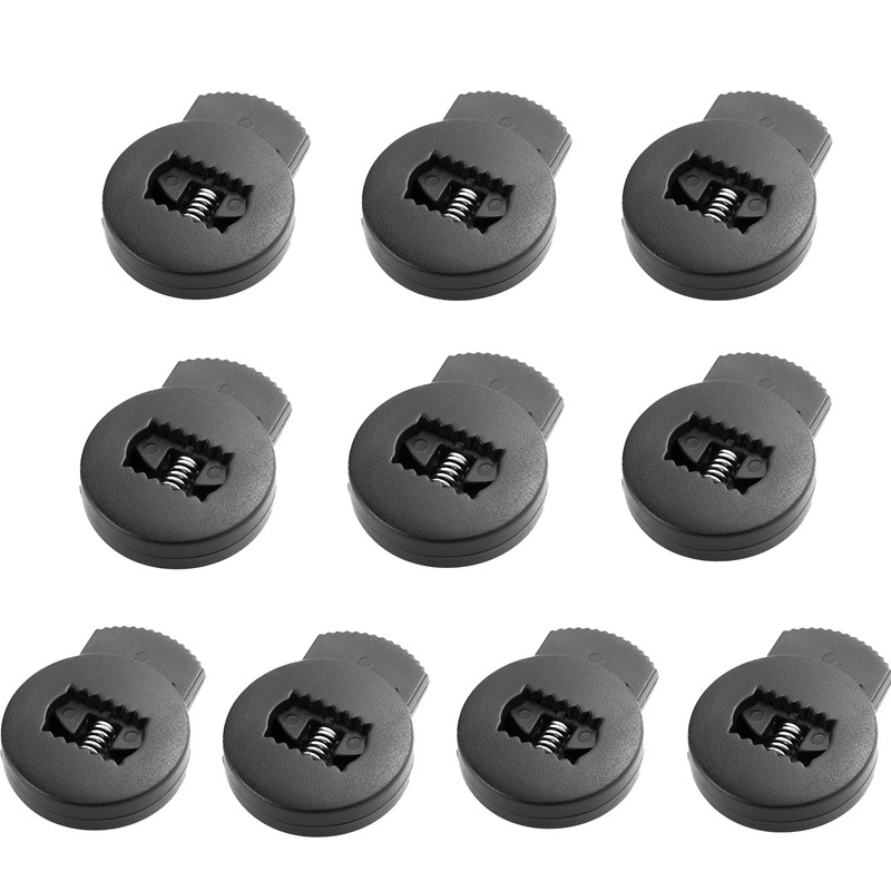 10 Pcs Quality Baseball Glove Locks, No More Knots Again,