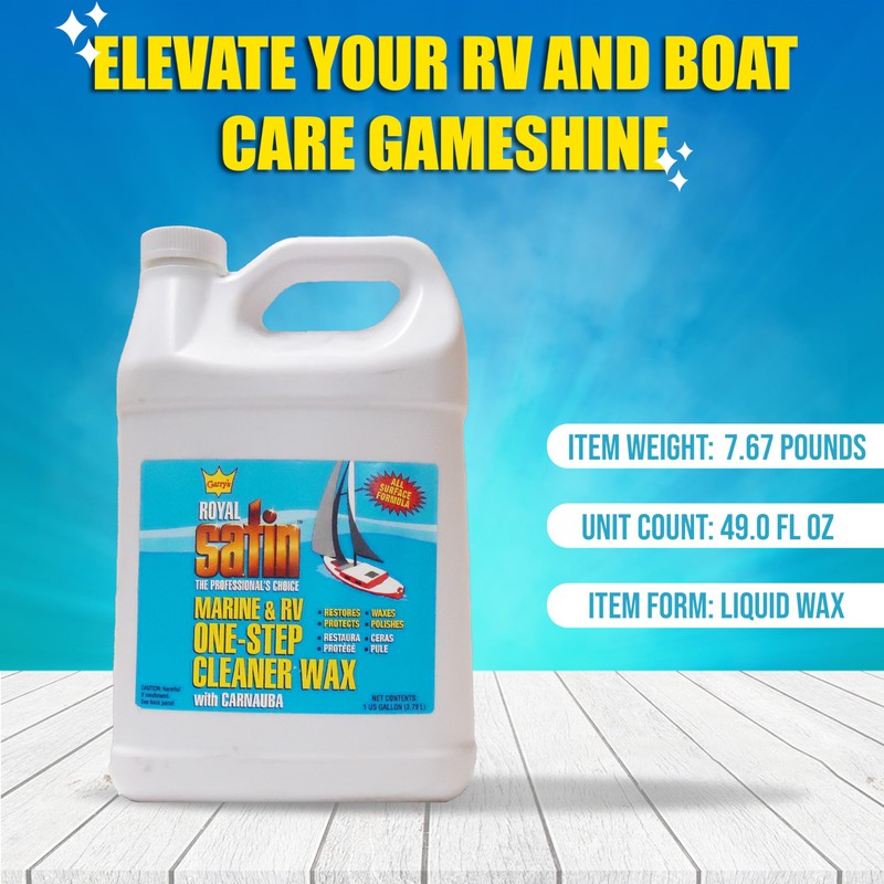 Royal Satin Liquid Wax Gallon