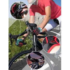 COFIT Anti-Slip Cycling Gloves, Touchscreen Full Finger Gloves Men Women Mountain Bike Gloves for BMX ATV MTB Riding, Road Racing, Bicycle, Climbing, Boating etc