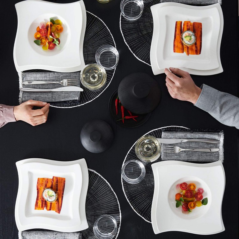 Villeroy & Boch New Wave Dinner Plate, 10.5 in, White