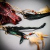 ILOVEMASKS Antelope Feather Devil Deer Horn Skull Ghost Masquerade Party