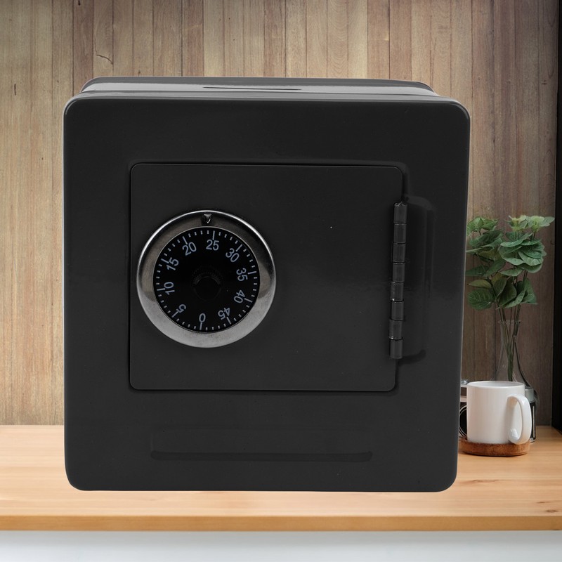 Password Box Durable Metal Password Cash Can Multifunctional Coded Lock