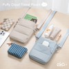EKAX Puffy Cloud Portable Pouch, Small Crossbody Bag for Women,