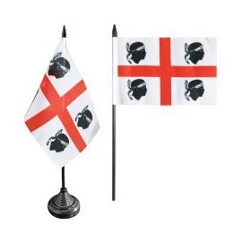 Flaggenfritze® Table Flag Italy Sardinia 10 x 15 cm