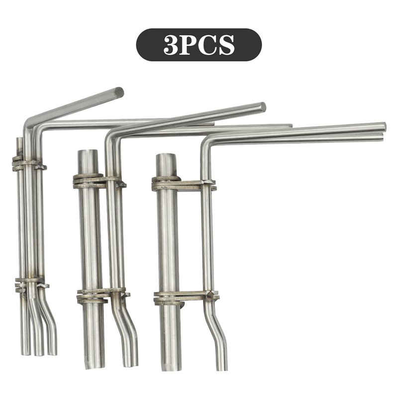 Shkalacar 3Pcs Hydraulic Cylinder Piston Rod Seal Installation Tool for