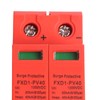 Voltage Surge Arrester Device 2P Photovoltaic DC Surge Protector DC1000V
