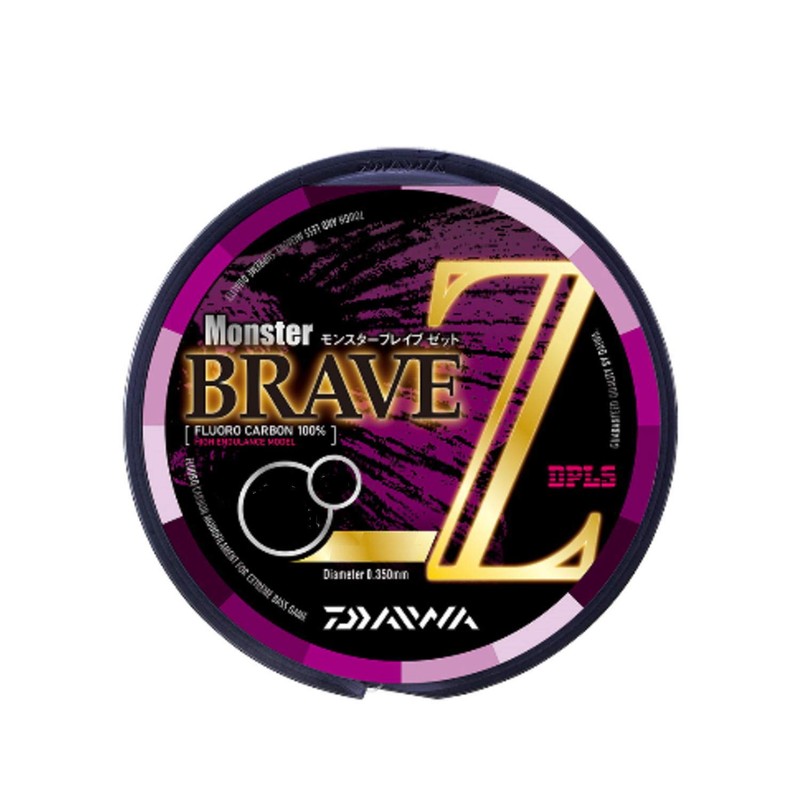 Daiwa Fluoro Line Monster Brave Z 400M 18lb 400m Natural