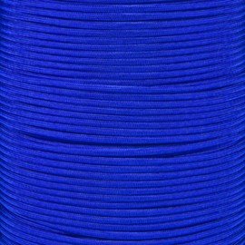 Paracord Planet Solid Color 550lb Paracord – 7 Strand Type III Nylon Cord for Indoor and Outdoor Tasks – Electric Blue (25 ft)