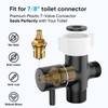 Arofa Black Bidet Sprayer for Toilet, 3 Pack Handheld Jet