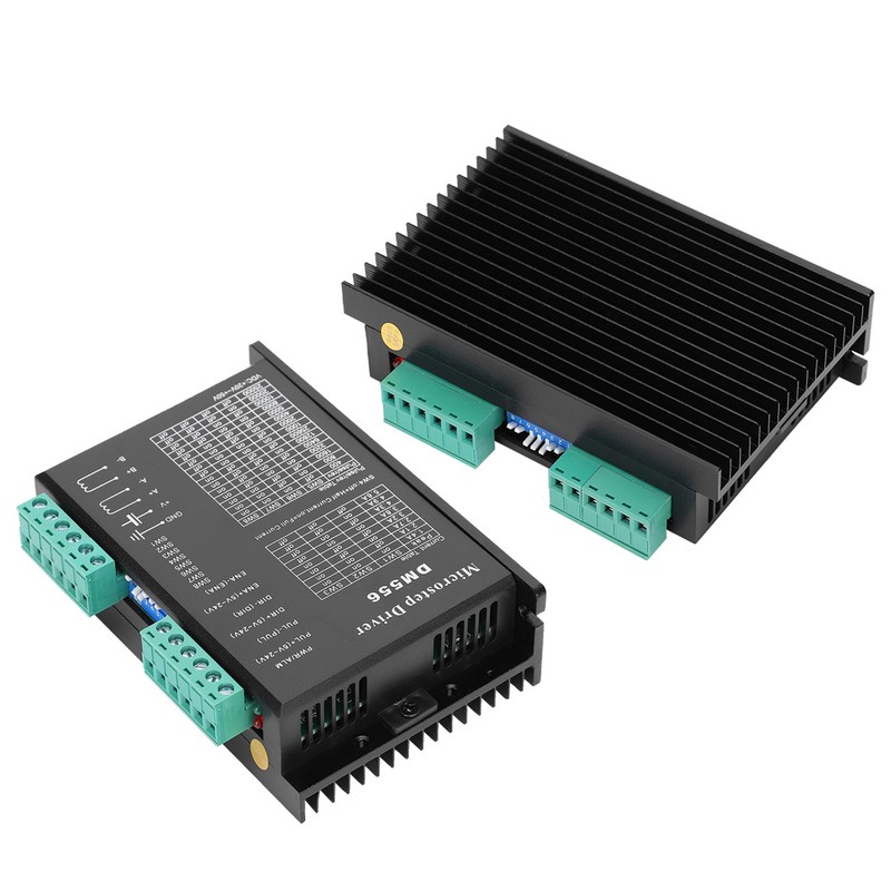 DM556 Stepper Motor Driver 20‑50VDC Low Noise Anti‑Interference 200kHz Pulse