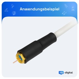 20 x Rubber grommets Weather protection sleeves Isolate cap for Coaxial plug an LNB DiseqC coaxial Aerial cable