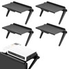 TV Top Shelf,Regerly 4 Piece Screen Top Shelf 21.5X11CM Screen