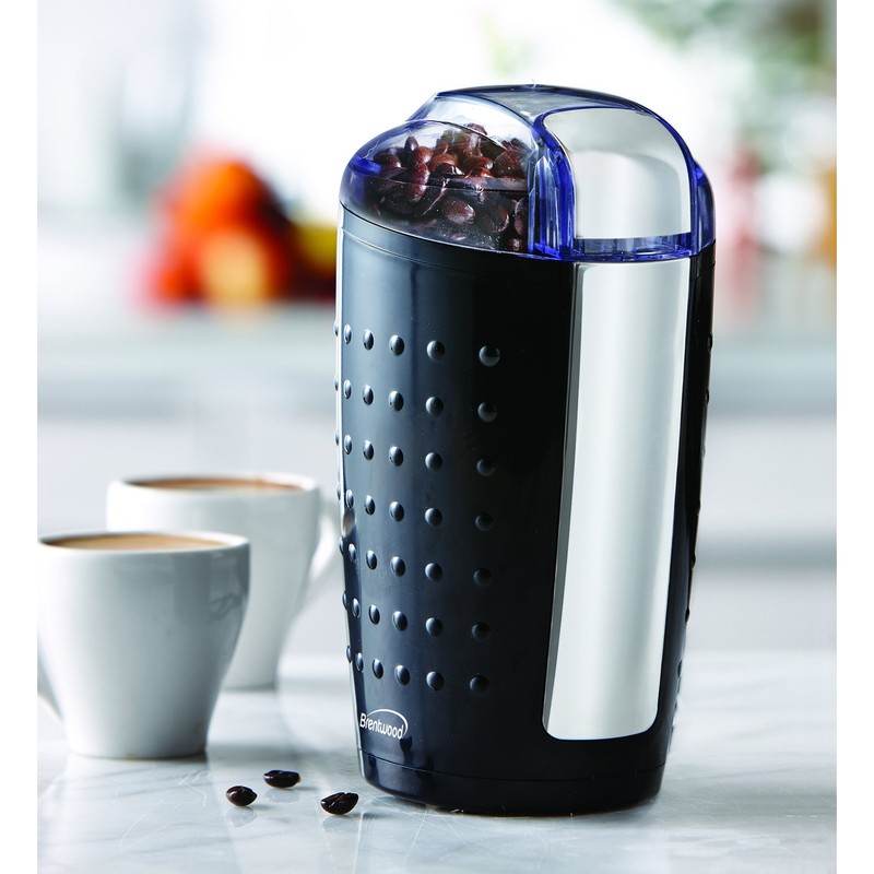 Brentwood CG-158B 4oz Coffee and Spice Grinder, Black,Medium