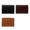 Ikenohata Silver Leather Shop OT-WS001 Minerva Box, Snack-Style Compact Wallet,