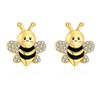 AOBOCO Bee Earrings for Women 925 Sterling Silver Cute Animal