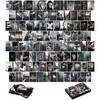 Photo Collage Kit Gloomy for Wall, 100 Pictures Black and