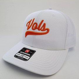 Richardson Tennessee Vols Football Richardson 112 Mesh Snapback Puff Embroidered Cap Hat