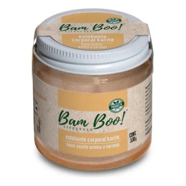 Exfoliante Facial Bam Boo Karité Naranja 100 g Piel Suave                                                                                             
