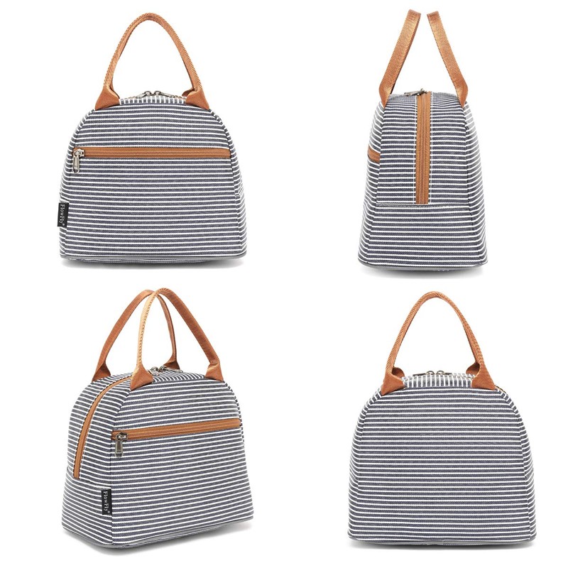 FlowFly Insulated Lunch Cooler Bag - Tote Bag Organizer for