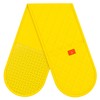 Yellow Oven Gloves Heat Resistant by Kiyotsu: Premium, Double Quilted