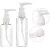 Leak-Proof Refillable Travel Bottles Set | Reusable Clear Plastic Containers