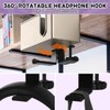 DramLan Desk Organizer with Headphone Hanger Desk Cup Holder for