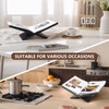 PUERSI Open Display Stand, Wooden Large Book Holder, Coffee Table