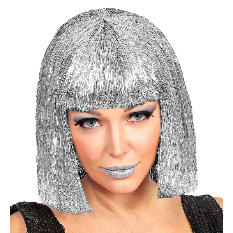 W WIDMANN MILANO Party Fashion - Women's Tinsel Wig, Bob