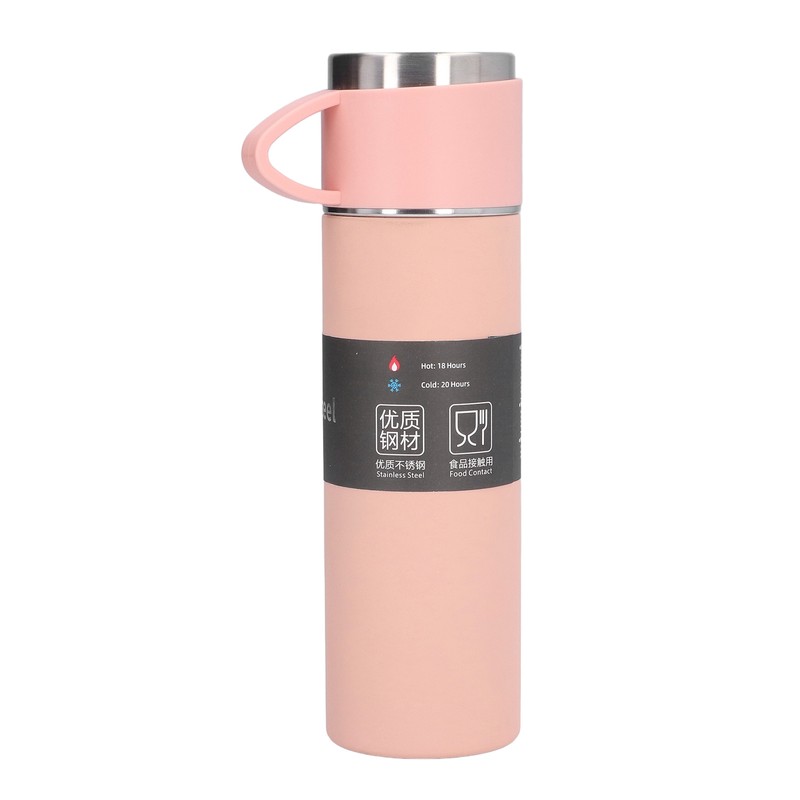 500ml Vacuum Insulated Cup Stainless Steel Thermal Bottle Portable Vacuum