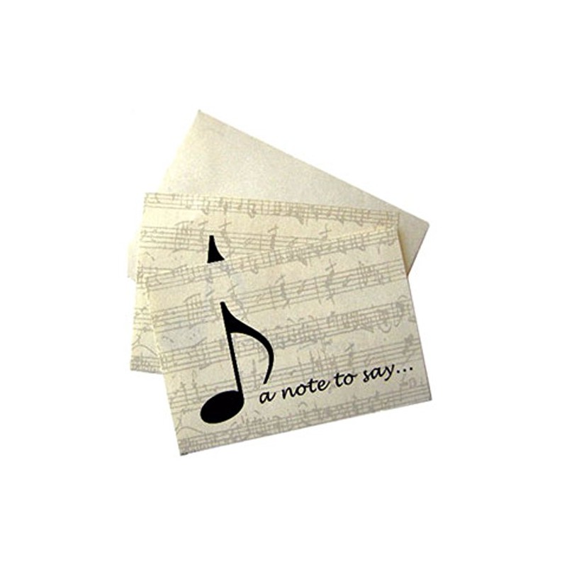 Notelets Note To Say: Stationery