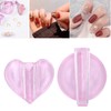 Nail Art Embossed Shape Metal Frame Bends Also 2 Pieces