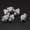 100PCS Wheel Rim Lip Rivets Nuts of 8.5 mm/0.33 in