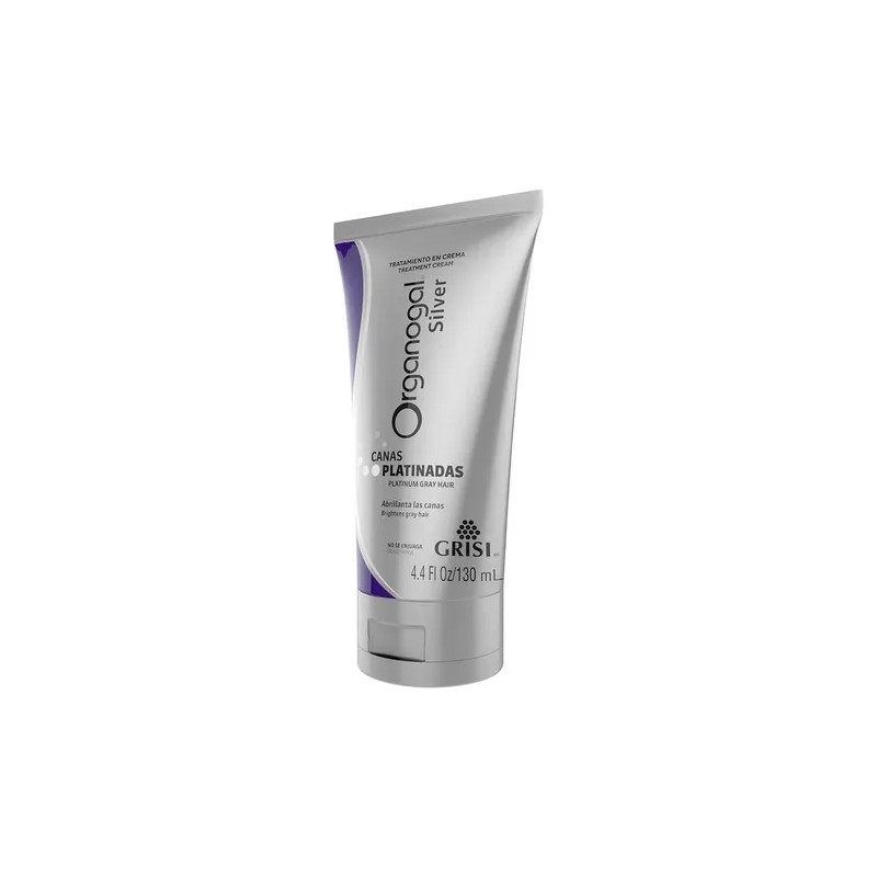 Organogal Grisi Tratamiento Silver Canas Platinadas 130 Ml